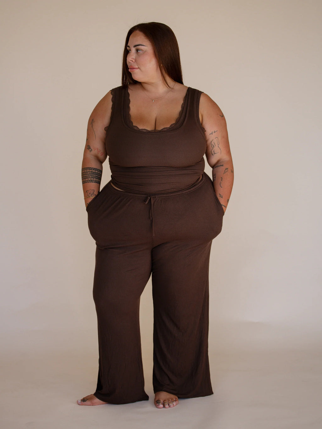 Comfort Tank Chocolate