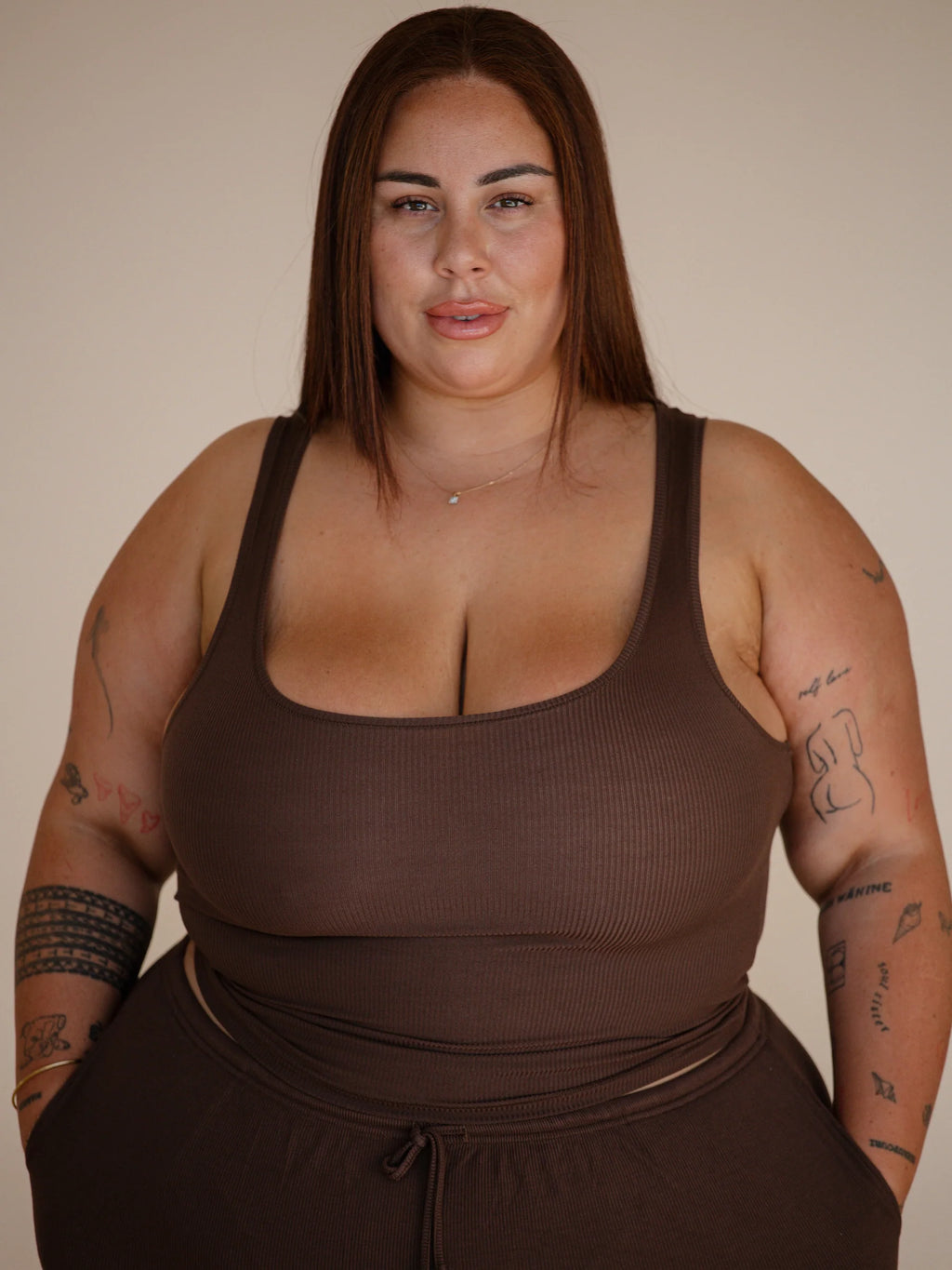 Comfort Tank Chocolate