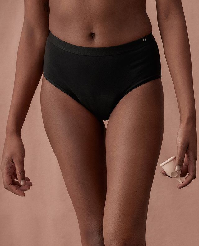 The Period Brief Mid Rise Black