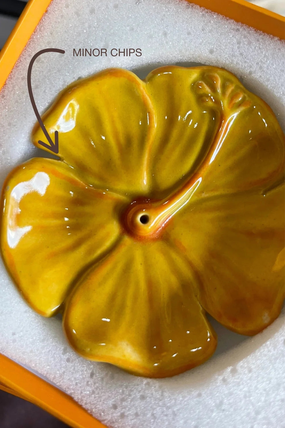 Hibiscus Incense Holder