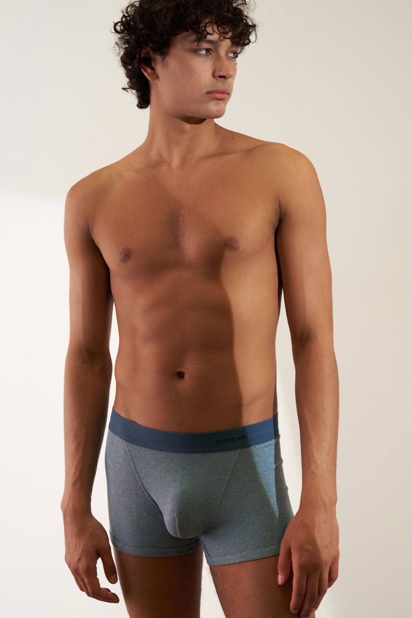 Boxer Brief in Organic Cotton Rib