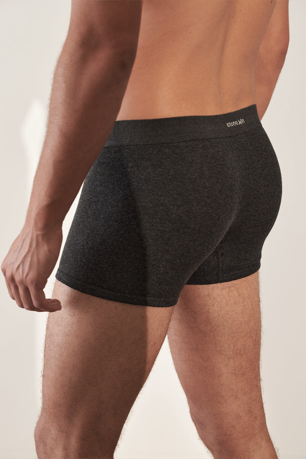 Boxer Brief in Organic Cotton Rib