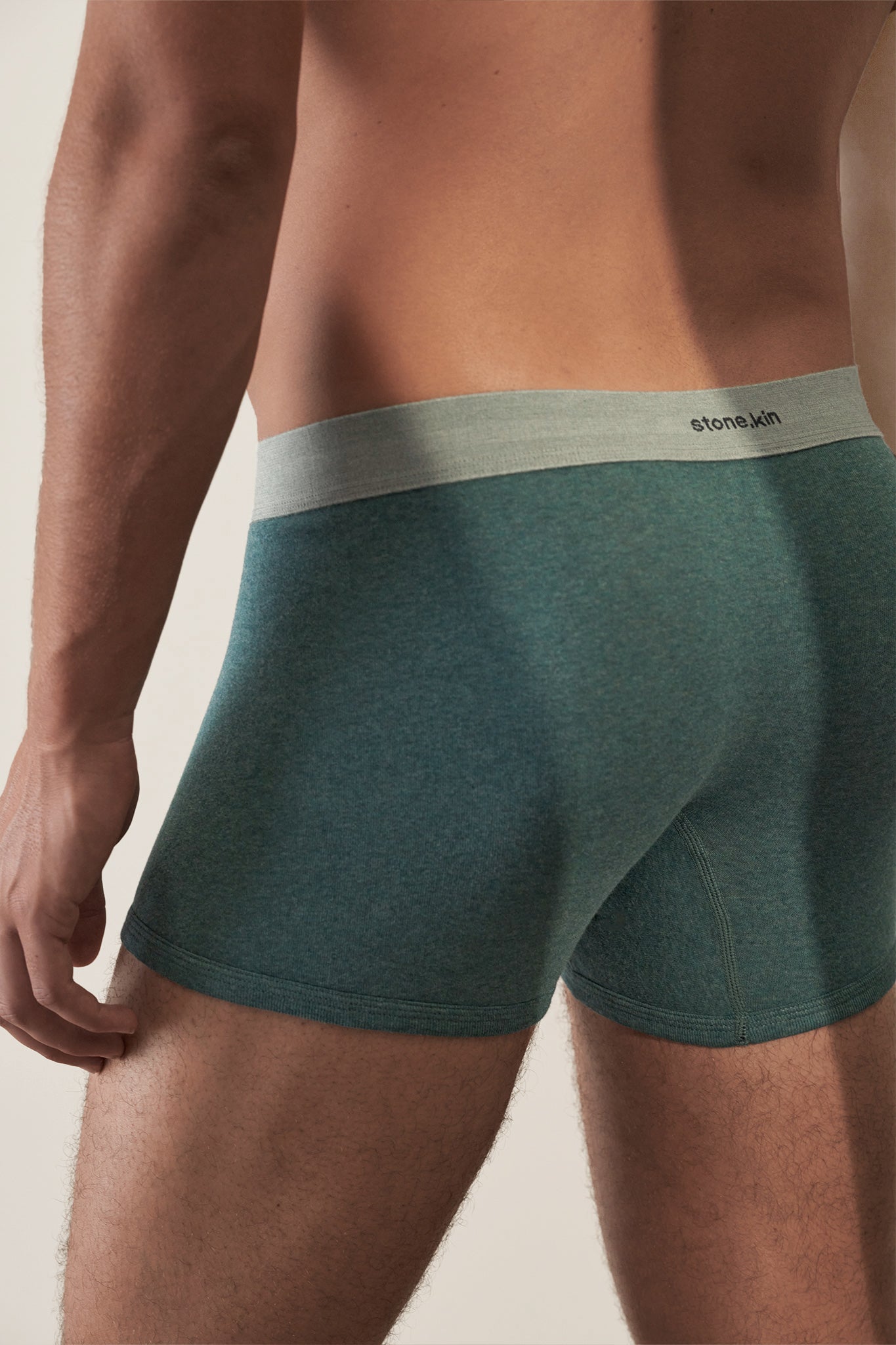 Boxer Brief in Organic Cotton Rib