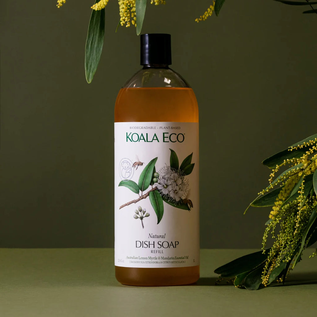 Lemon Myrtle and Mandarin Dish Soap - 1L Refill