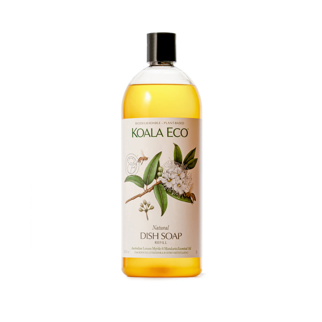Lemon Myrtle and Mandarin Dish Soap - 1L Refill