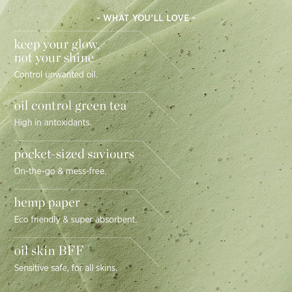 Green Tea Oil Control Paper