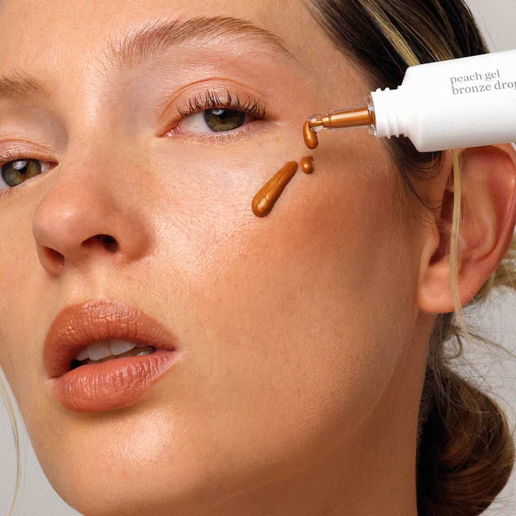 Peach Gel Bronzing Drops