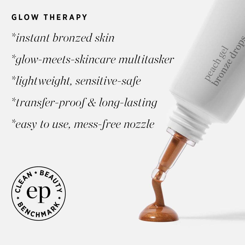 Peach Gel Bronzing Drops