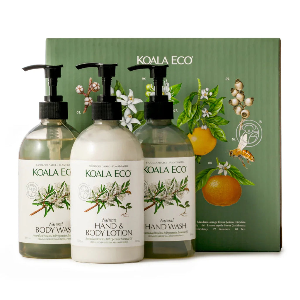 Naturalist Rosalina & Peppermint Hand & Body Care Gift Collection