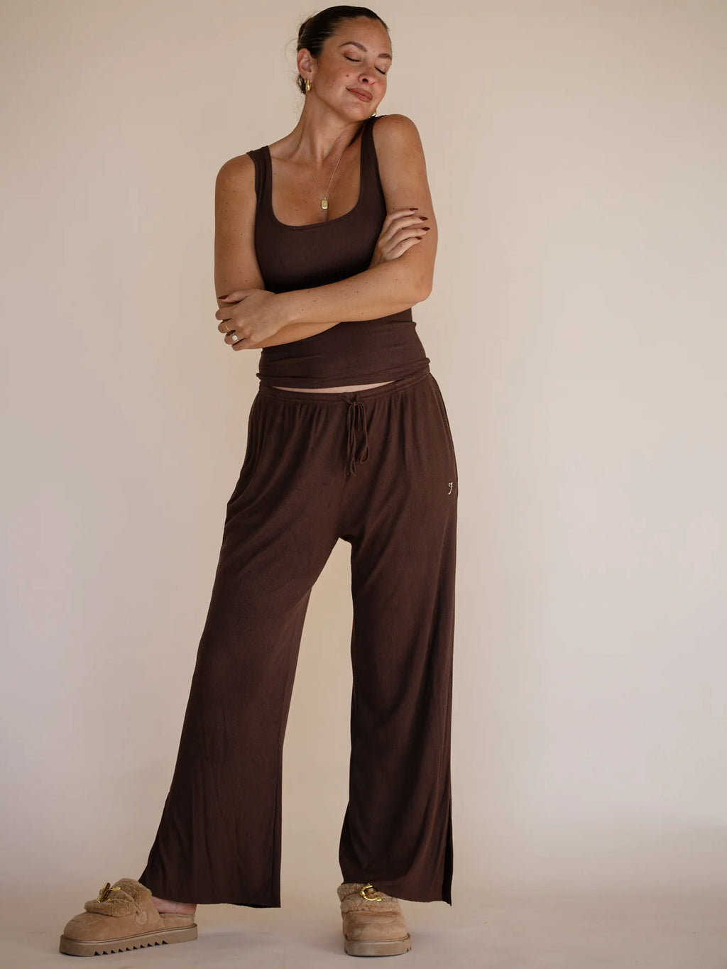 Comfort Tank Chocolate