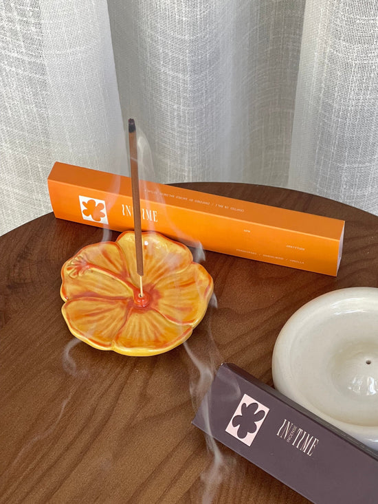 Hibiscus Incense Holder