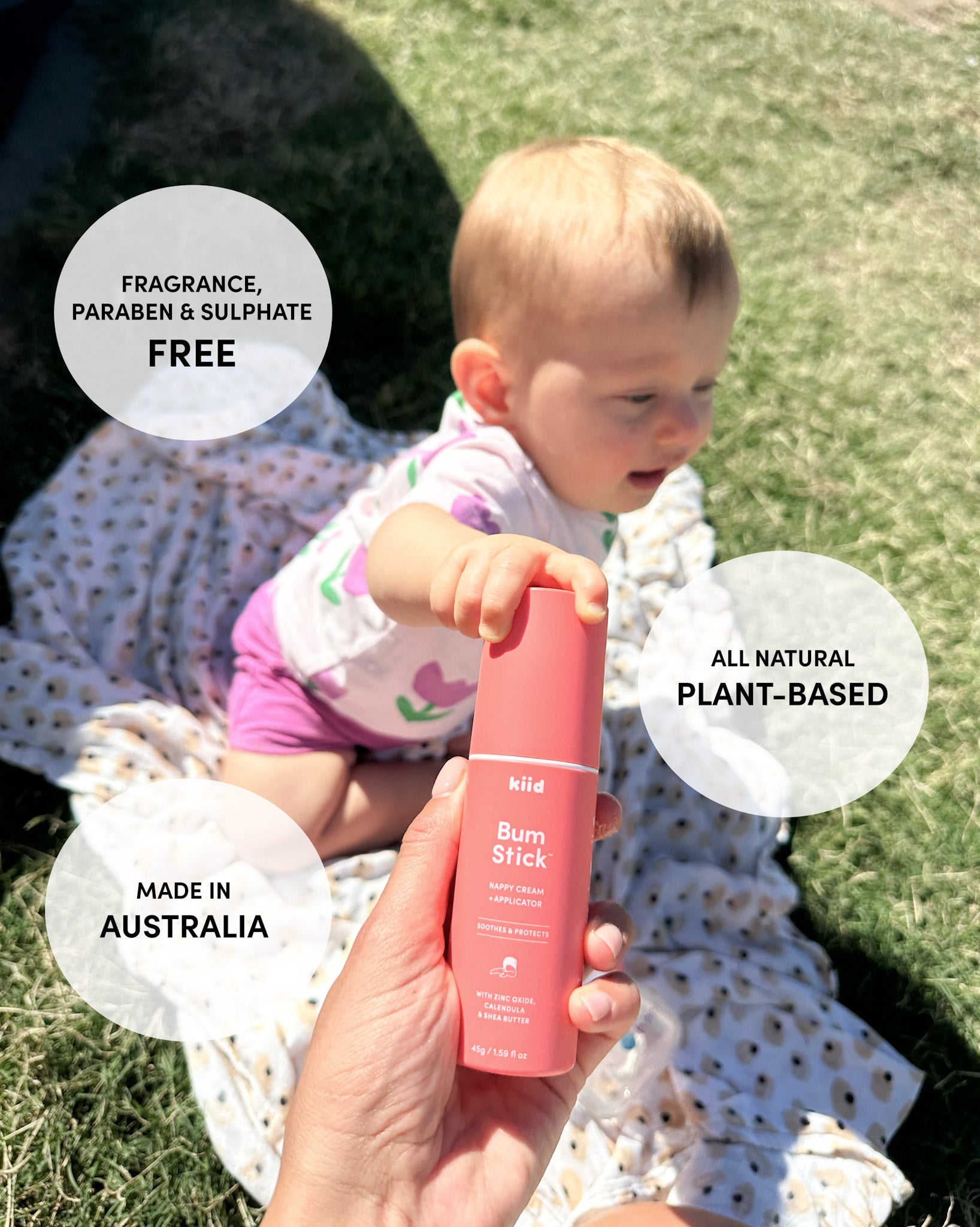 Bum Stick (Nappy cream + Applicator Stick)