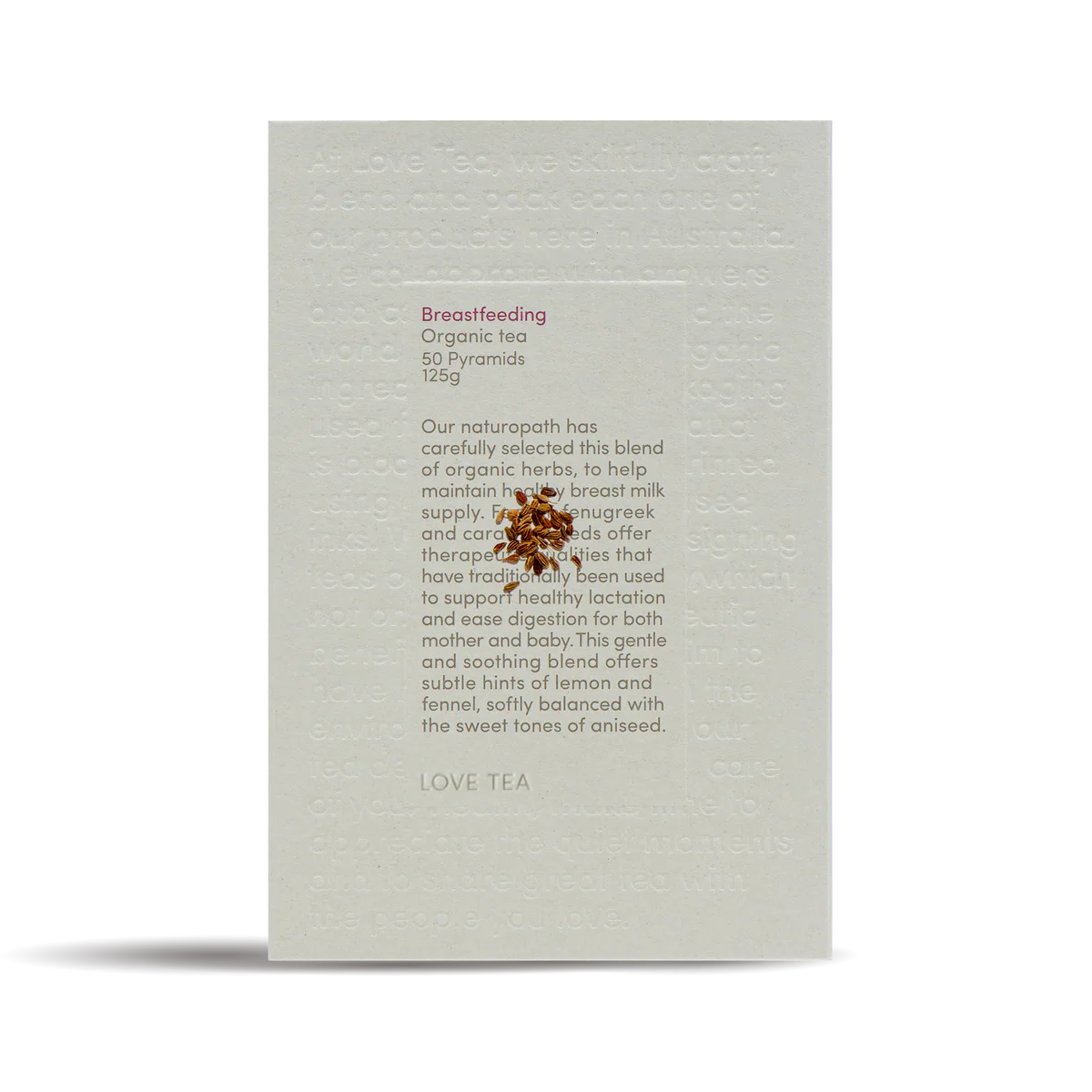 Breast Feeding Pyramid Tea Bags