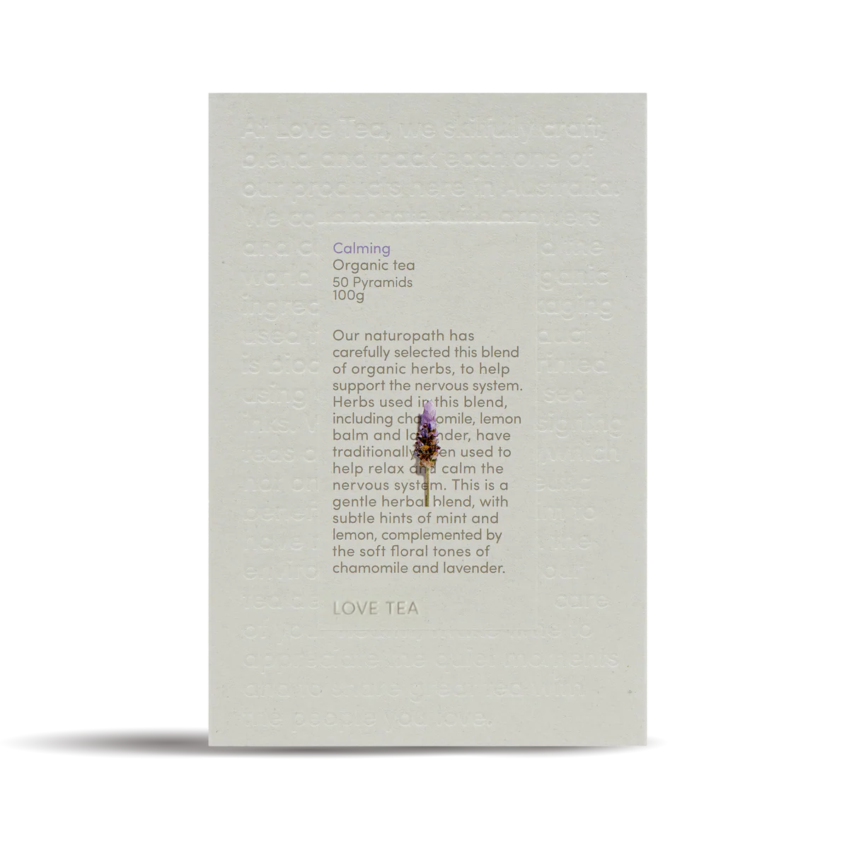 Calming Pyramid Tea Bags