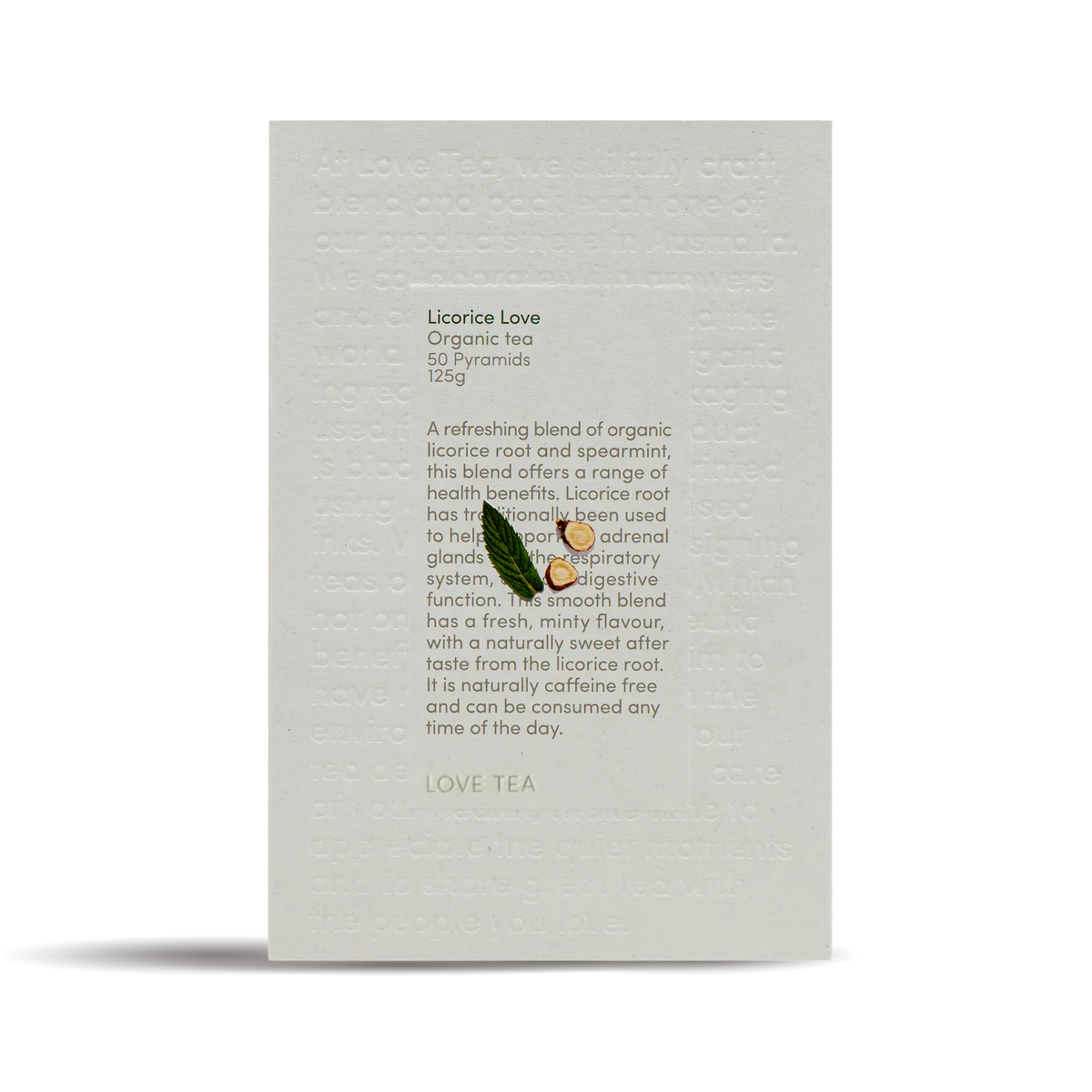 Licorice Love Pyramid Tea Bags