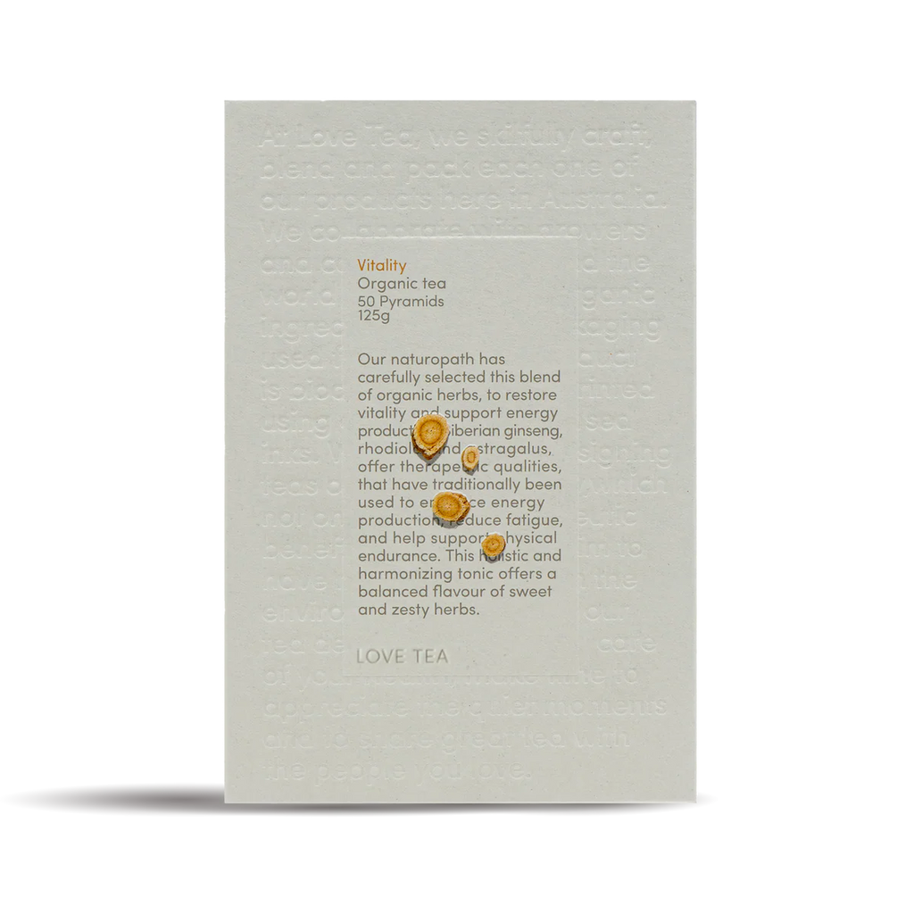 Vitality Pyramids Pyramid Tea Bags