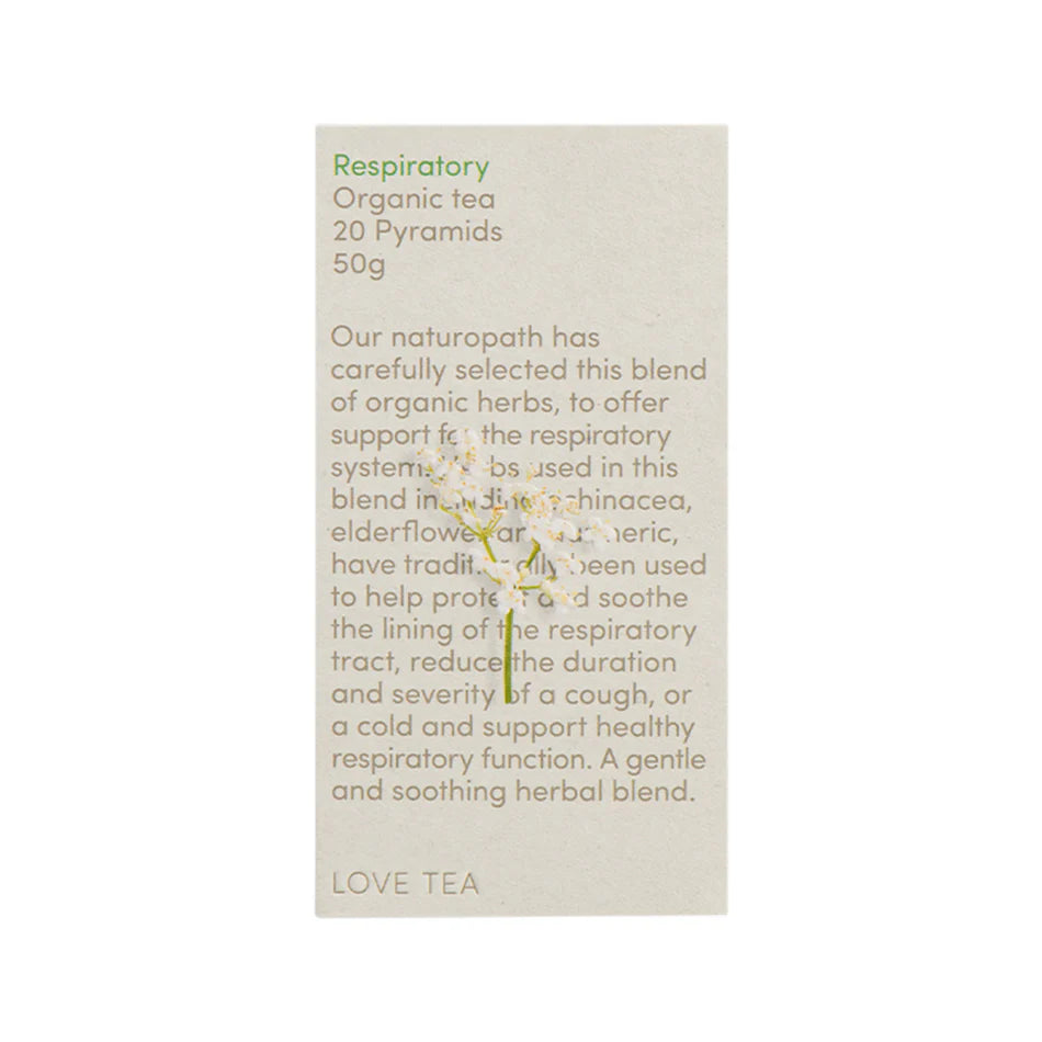 Respiratory Pyramid Tea Bags