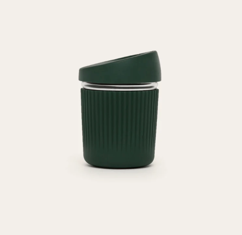 Reusable Glass Coffee Cup