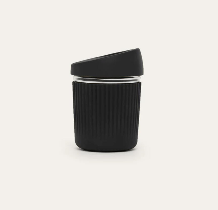 Reusable Glass Coffee Cup